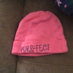 Pink “Purr-fect” hat